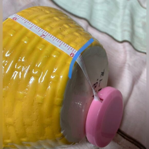 1980s Vintage Homemade Ceramic Basket EPC Spring Home Decor - Picture 6 of 9